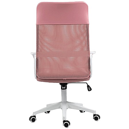 Scaun birou mesh SL Q026 roz [2]