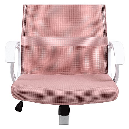 Scaun birou mesh SL Q026 roz [3]