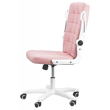 Scaun birou OFF 332, cotiere rabatabile, piele ecologica, roti gumate, mecanism balans, ergonomic, 100 kg [1]