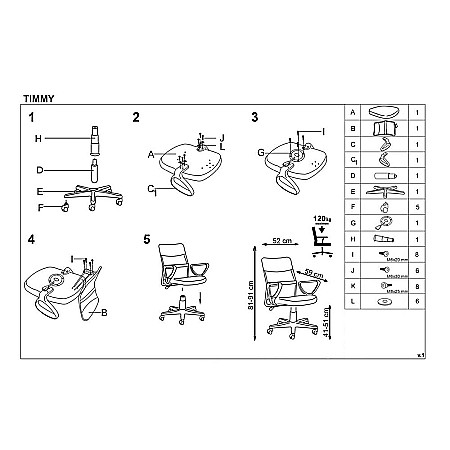 Scaun birou pentru copii cu plasa textila, HM Timmy, ergonomic, inaltime reglabila, structura polipropilena, Rotire 360 ˚, 120 kg, turcoaz [7]