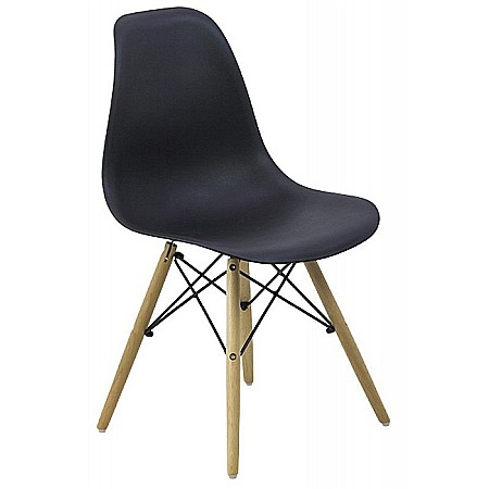 Scaune bucatarie - Scaun bucatarie din ABS, BUC 232P, ergonomic, cadru lemn, 100 kg