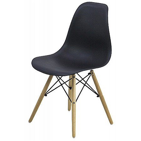 Scaun bucatarie din ABS, BUC 232P, ergonomic, cadru lemn, 100 kg [2]