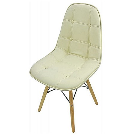 Scaun bucatarie si living BUC 232, piele ecologica, cadru lemn, 110 kg [1]