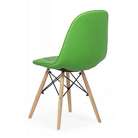 Scaun bucatarie si living BUC 232, piele ecologica, cadru lemn, 110 kg [2]