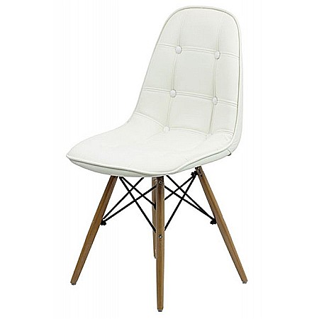 Scaun bucatarie si living BUC 232, piele ecologica, cadru lemn, 110 kg [1]