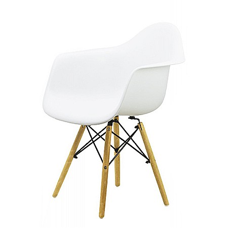 Scaun bucatarie si living BUC 240, plastic ABS, cadru lemn, 100 kg [2]