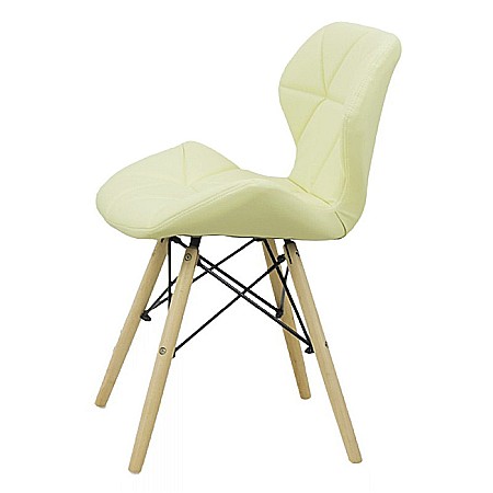 Scaun bucatarie si living BUC 241, ergonomic, piele ecologica, cadru lemn, 110 kg [2]