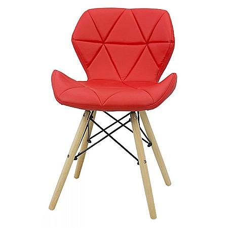 Scaun bucatarie si living BUC 241, ergonomic, piele ecologica, cadru lemn, 110 kg [2]