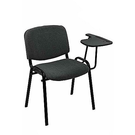 Scaun conferinta cu masuta rabatabila HRC 606, ergonomic, stofa, cadru metalic, 120 kg [1]