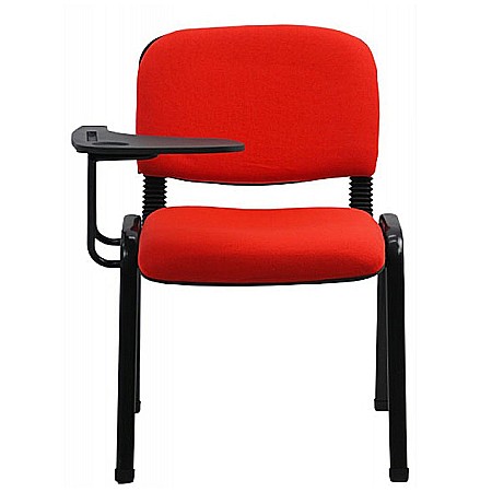 Scaune conferinta - Scaun conferinta cu masuta rabatabila HRC 606, ergonomic, stofa, cadru metalic, 120 kg