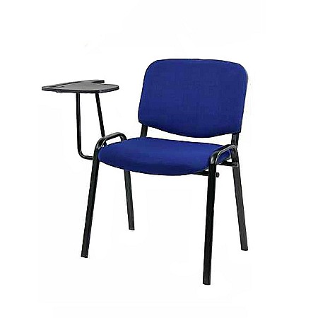 Scaune conferinta - Scaun conferinta cu masuta rabatabila HRC 606, ergonomic, stofa, cadru metalic, 120 kg