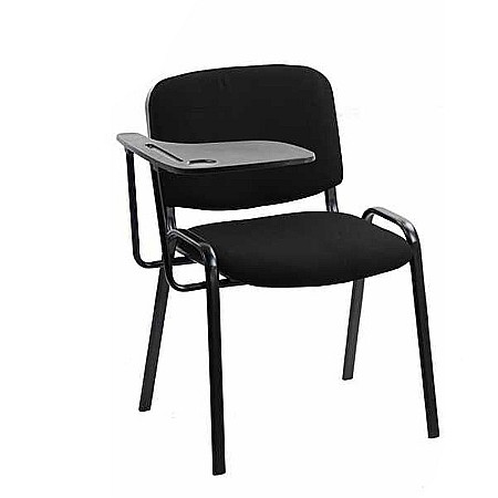 Scaune conferinta - Scaun conferinta cu masuta rabatabila HRC 606, ergonomic, stofa, cadru metalic, 120 kg