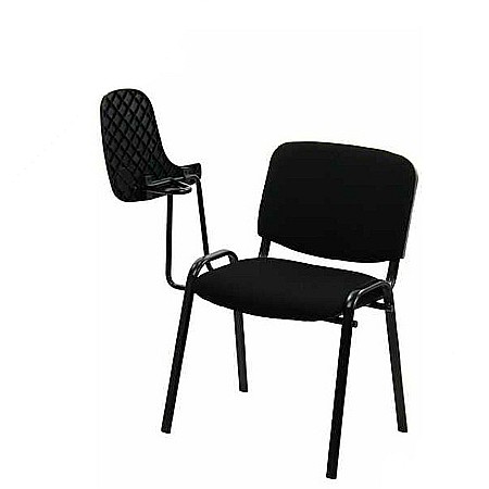 Scaun conferinta cu masuta rabatabila HRC 606, ergonomic, stofa, cadru metalic, 120 kg [3]