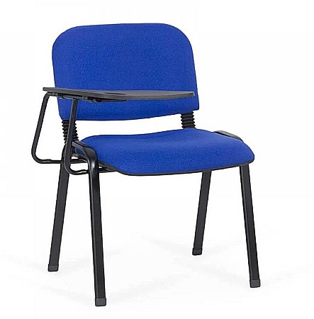 Scaun conferinta cu masuta rabatabila HRC 606, ergonomic, stofa, cadru metalic, 120 kg [5]