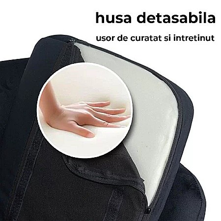 Scaun de bar ABS 1271, cu spatar, catifea, suport picioare, cadru lemn, fix, 110 kg [2]