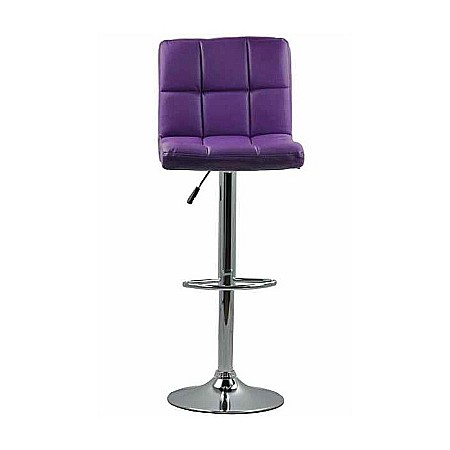 Scaune bar - Scaun de bar cu spatar ABS 191, cadru cromat, piele ecologica, inaltime reglabila, suport picioare, 100 kg