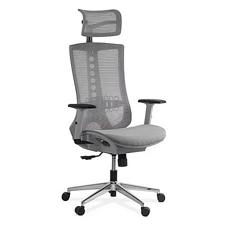 Scaune ergonomice - Scaun de birou ergonomic multifunctional SYYT 9510, mesh, suport lombar ajustabil, cotiere reglabile, baza metalica, 120 kg