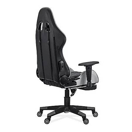 Scaun de birou OFF 307, gaming, spatar rabatabil, cotiere reglabile, mecanism de balans, 110 kg [1]