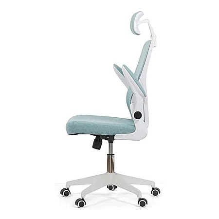 Scaun de birou OFF 336, mesh, suport lombar, tetiera ajustabila, cotiere reglabile, 100 kg [2]