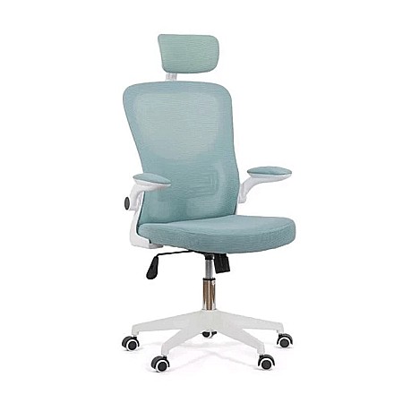 Scaun de birou OFF 336, mesh, suport lombar, tetiera ajustabila, cotiere reglabile, 100 kg [1]