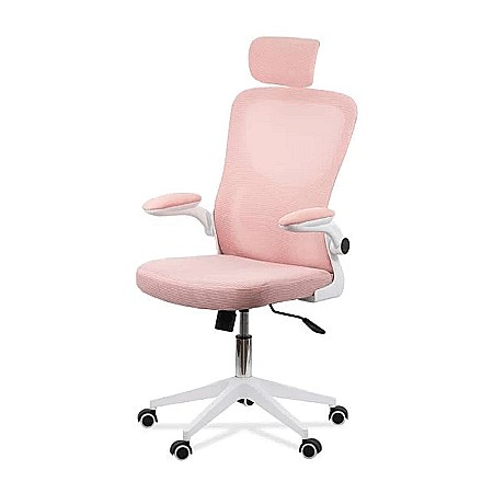 Scaune birou - Scaun de birou OFF 336, mesh, suport lombar, tetiera ajustabila, cotiere reglabile, 100 kg