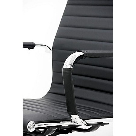 Scaun de birou OFF 802M, ergonomic, spatar inalt, mecanism balans, roti gumate, 100 kg [3]