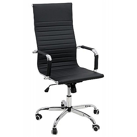 Scaune birou - Scaun de birou OFF 802M, ergonomic, spatar inalt, mecanism balans, roti gumate, 100 kg