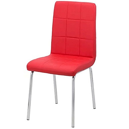 Produse - Scaun de bucatarie BUC 230, cadru metalic, piele ecologica, spatar inalt, 120 kg