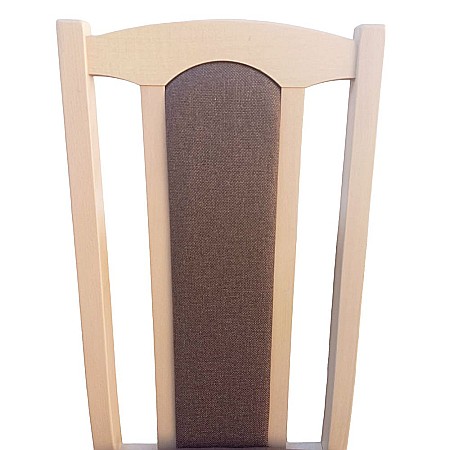 Scaun de living si bucatarie, DM7 Boston, din lemn masiv fag, tapiterie stofa, 120 kg, 96x43x40 cm, Stejar Sonoma [3]