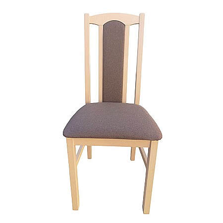 Scaun de living si bucatarie, DM7 Boston, din lemn masiv fag, tapiterie stofa, 120 kg, 96x43x40 cm, Stejar Sonoma [4]