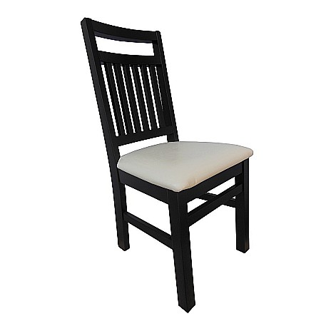 Scaune living - Scaun de living si bucatarie, lemn masiv fag, Paul, sezut tapitat cu stofa, 120 kg, 96x46x43cm, Nuc