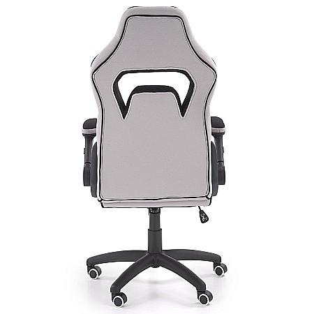 Scaun directorial ergonomic, HM Sonic, brate reglabile, mecanism de balans, baza polipropilena, rotire 360 ˚, 100 kg, negru/gri [3]