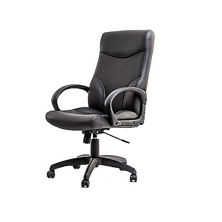 Scaun directorial ergonomic Stilo negru [1]
