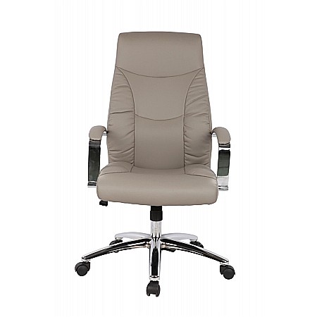Scaun directorial GN62, piele ecologica, baza cromata, balans, inaltime ajustabila, rotativ, 120 kg [2]