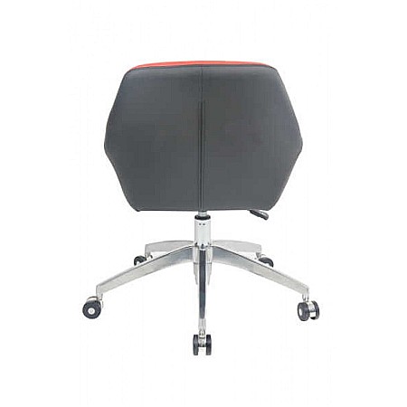 Scaun directorial GN63, piele ecologica/stofa, rotativ, baza metalica, inaltime reglabila, 100 kg [2]