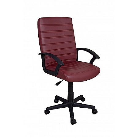 Scaune directoriale - Scaun directorial GN72, piele ecologica, inaltime reglabila, 100 kg, bordo