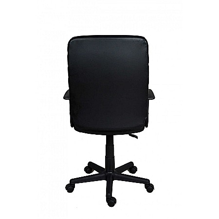 Scaun directorial GN72, piele ecologica, inaltime reglabila, 100 kg, negru [3]