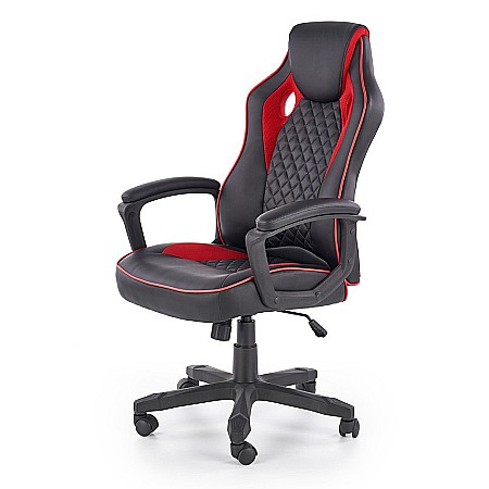Scaun directorial HM Baffin rosu - negru [1]