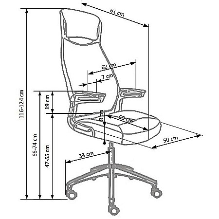 Scaun directorial HM Franklin, Mesh, Ergonomic, Inaltime ajustabila, Mecanism balansare, Mecanism Multiblock, Cu tetiera, 136 kg, 124x60x65 cm, Gri [5]