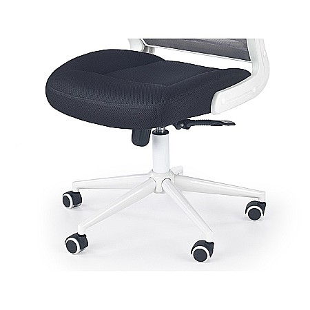 Scaun directorial HM Franklin, Mesh, Ergonomic, Inaltime ajustabila, Mecanism balansare, Mecanism Multiblock, Cu tetiera, 136 kg, 124x60x65 cm, Gri [4]