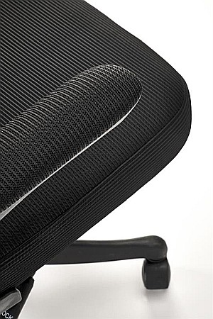 Scaun directorial HM Soren, mesh, mecanism balans, cotiere ajustabile, suport lombar, 100 kg, negru [10]