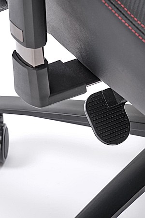 Scaun directorial pentru gaming HM Baldur, piele ecologica, cadru metalic, cotiere reglabile, multiblock,100 kg, negru [7]
