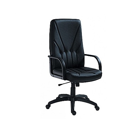 Scaune directoriale - Scaun directorial piele naturala 5500 negru