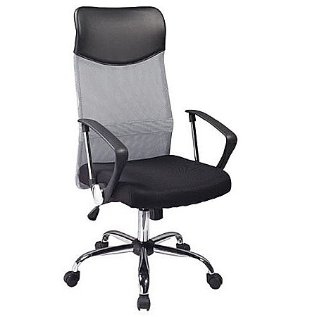 Scaune cu mesh - Scaun directorial SL Q025 gri