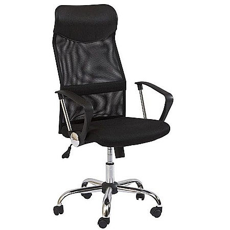 Produse - Scaun directorial SL Q025 negru