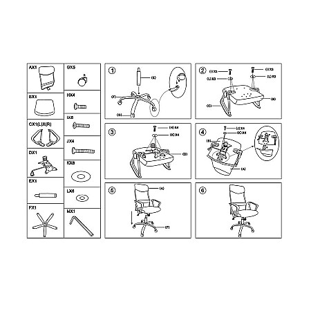 Scaun directorial SL Q025, suport lombar, stofa/mesh, mecanism de balans, cadru cromat, 100 kg, gri [1]