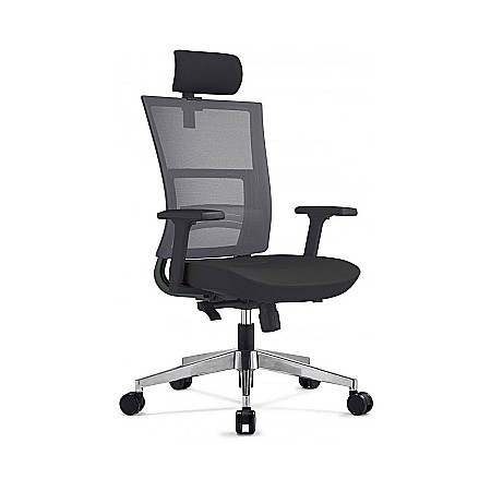 Scaune - Scaun ergonomic cu tetiera Next