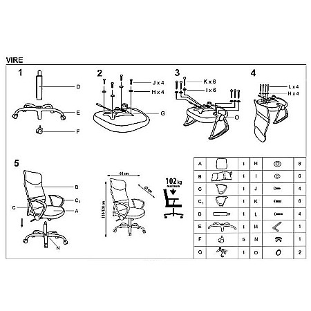 Scaun ergonomic mesh HM Vire verde [3]