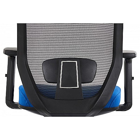 Scaun ergonomic mesh Zen albastru - negru [5]