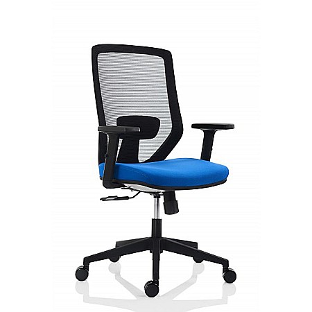 Scaune - Scaun ergonomic mesh Zen albastru - negru